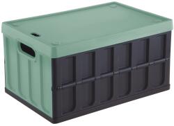 Tontarelli Összecsukható láda tetővel Cargo 46 l fekete/zöld (8034118814)