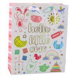 Lean Hello Little One Ajándéktasak Gyerekeknek 32 x 26 x 10 cm