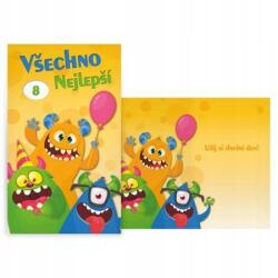 MFP forgatható születésnapi kártya, gyermek M33-123 W PRANI_W_233 (V24-385)