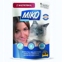 Miko Nedves macskaeledel Miko Sterilised máj tasak 100 g