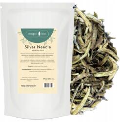 Mapo Tea Fehér Leveles Tea Silver Needle Prémium Természetes Kiváló Minőség 50g (Herbata Biała Liściasta Silver Needle PREMIUM)