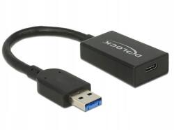 Delock Usb-a(m) adapter 3.1 Gen 2 Usb-c(f) 15cm fekete (4043619656981)