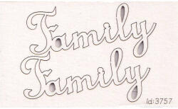 Scrapiniec Family scrapbook karton 2x felirat Scrapiniec (3757)