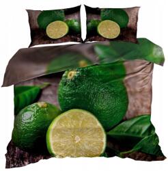 3D Ágyneműhuzat Pamut Szatén 160x200 Lime (JWJ_160_SB_0071)