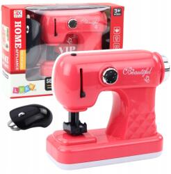 LEAN Toys Játék Varrógép Egérrel Gyerekeknek, Világító, Rózsaszín (24403)