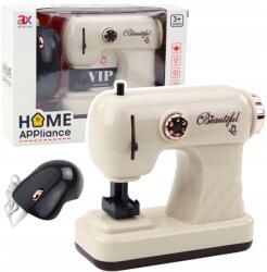 LEAN Toys Játék Varrógép Egérrel Gyerekeknek, Fényekkel, Fehér (24412)