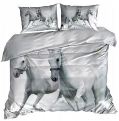 3D Ágyneműhuzat Pamut Szatén 140x200 cm Lovak (140/2-0215)