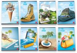 Pigna Eco Fancy A4 tűzött 42lapos kockás füzet (P1111-0768)