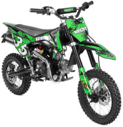 Hecht 51125 GREEN benzinmotoros motorkerékpár, 4 ütemű, 125cm3, 8.1Le, önindító, Max: 80 kg (HECHT51125GREEN)