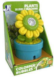  Buborékfújó virág, világít, 80 ml folyadékkal (P82308)