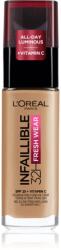 L'Oréal Infaillible 32H Fresh Wear tartós folyékony alapozó árnyalat 235 Honey 30 ml