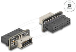 Delock USB 5 Gbps átalakító, tűfejes anya belső A kulcs anya (67238) (67238) - flylite