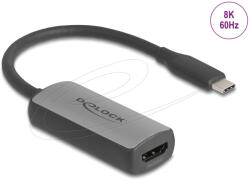 Delock ? USB Type-C adapter HDMI (DP Alt mód) 8K 60 Hz -hoz HDR és HDCP (64264)