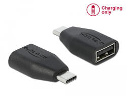 Delock USB adapter USB-C apa - USB-A anya (66528) (66528)