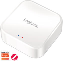 LogiLink Wi-Fi Smart Zigbee Gateway minden okos Zigbee termékhez, Tuya kompatibilis, fehér (SH0136) - flylite
