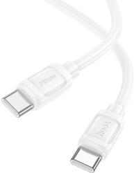 hoco. X115 Surpass 60 W-os töltőkábel C-C fehér (HC652001) - flylite