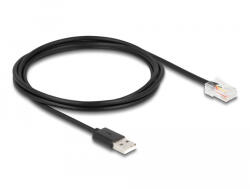 Delock UPS kommunikációs kábel A-típusú USB 2.0 - USB RJ50 2 m (67016) (67016) - flylite