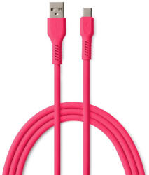 COLORUM Usb-c Kábel 1, 8m 3a Magenta (col718524) - flylite