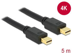 Delock Kábel Mini Displayport 1.2 dugó > Mini Displayport dugó 4K 5, 0 m (83477) (83477) - flylite