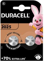Somogyi Elektronic Duracell DL2025 10PP040029 lítium gombelem, 3, 0 V feszültség, 2db/bliszter