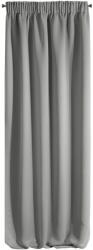 Eurofirany PARIS dekoratív függöny ráncolószalaggal, 135 x 270 cm, ezüst (E05-0014/07)