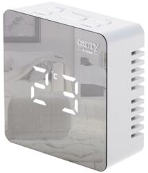 Adler Camry CR 1150w, 3 riasztási mód, Hőmérő, USB, LED, Fehér, Ébresztőóra (CR 1150w)