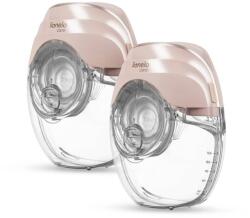 Lionelo Pompa de San Dubla Lionelo Fidi Free Slim Duo Portabila Capacitate 150ML cu Accesorii Trifazata Panou Control Autonomie pana la 3 Ore 9 Functii de Masaj Silentioasa Roz (LOC-FIDI_FREE_SLIM_DUO)