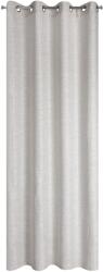 Eurofirany Anita Dekoratív függöny fém gyűrűkkel, 140x250 cm, ezüst