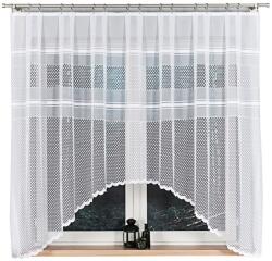 Markizeta Konyhafüggöny, Markizeta, Jacquard, 310x160cm, Fehér (MAR_57261)