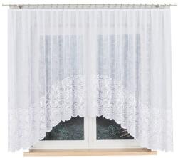 Markizeta Függöny, Napellenző, Jacquard, 400 x 160 cm, Fehér (023391/FBL/001/400160/1)