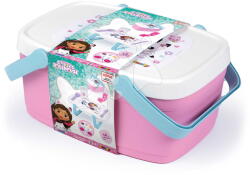 Smoby Coș de picnic și masă 2în1Gabby Picnic Basket Smoby 14 accesorii pentru setul de prânz (SM312517) Bucatarie copii