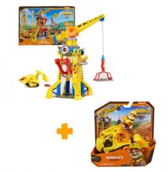 Rubble és a csapat Csomag: Rubble és a csapat interaktív hangos daru 60 cm + Rubble alap jármű (AS_6067494_6066511)