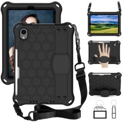 Gigapack GP-111490 Védő - Apple iPad Mini 6 (2021), Szilikon, Ütésálló, Fekete