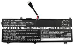 Cameron Sino Li-Polymer Akkumulátor 15.2v/3400mah, Hp 808396-421 Kompatibilis, Fekete