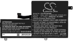 Cameron Sino Li-Polymer Akku 11.1v/4000mah, Hp 918340-2c1 Kompatibilis