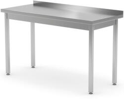  Falra szerelhető acél munkalap asztal széllel 100x70x85 cm - Hendi 812679