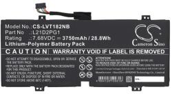 Cameron Sino Li-Polymer Akkumulátor 7, Lenovo 5b11f38381 Kompatibilis, Fekete