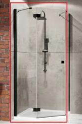 Radaway Usa cabina dus Radaway Essenza New Black PTJ 90 x H200 cm, profil negru mat, stanga (1385010-54-01L)
