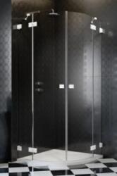 Radaway Cabina de dus semirotunda Radaway Essenza Pro White PDD 100x100xH200 cm (10095100-04-01L,10095100-04-01R)