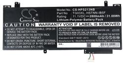 Cameron Sino Li-Polymer Akkumulátor 11.1v/2800mah, Hp 723921-1b1 Kompatibilis, Fekete