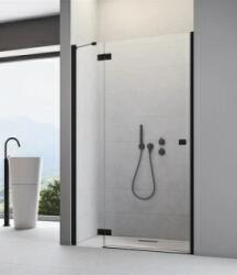 Radaway Usa de nisa batanta Radaway Essenza New Black DWJ, 100 x H200 cm profil negru mat, stanga (1385014-54-01L)