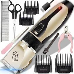  Retoo Állatszőrnyíró kiegészítőkkel 5W - Arany (E133)