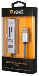 YENKEE YHC 101SR USB COMBO HUB+reader