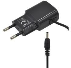Gigapack Hálózati töltő (3W + 3, 5mm fix kábel) FEKETE