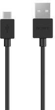 Sony UCB-20 adatkábel (USB - Type-C, gyorstöltő, 100cm) FEKETE (67658)