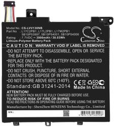 Cameron Sino Li-Polymer Akku 7.7v/3900mah, Lenovo 5b10p53997 Kompatibilis