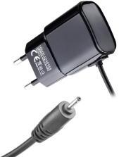 Gigapack Hálózati töltő (3W, 2mm fix kábel) FEKETE (8222)