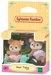 EPOCH Sylvanian Families, Gemenii din familia caprioarelor, set de figurine, 5800 Figurina