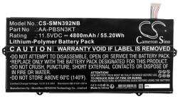 Cameron Sino Li-Polymer Akkumulátor 11, Samsung Aa-Pbsn3kt Kompatibilis, Fekete