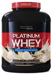 Pharmic Research Platinum Whey, înghețată de vanilie, 2280 g, Pharmic Research (PH7122)